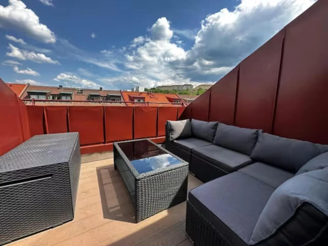 Luxurious Apartment With Private Terrace غوتنبرغ